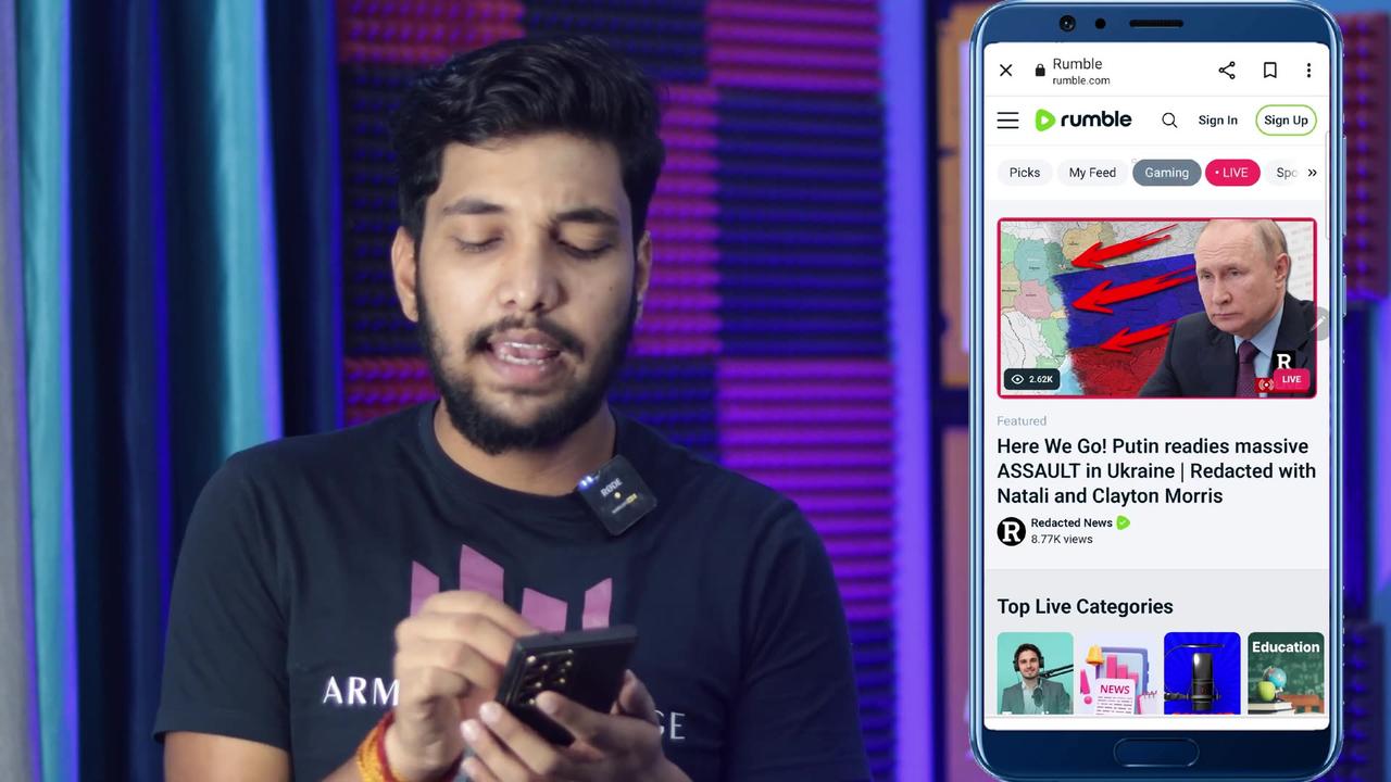 Rumble App Se Paise Kaise Kamaye How To Earn One News Page VIDEO