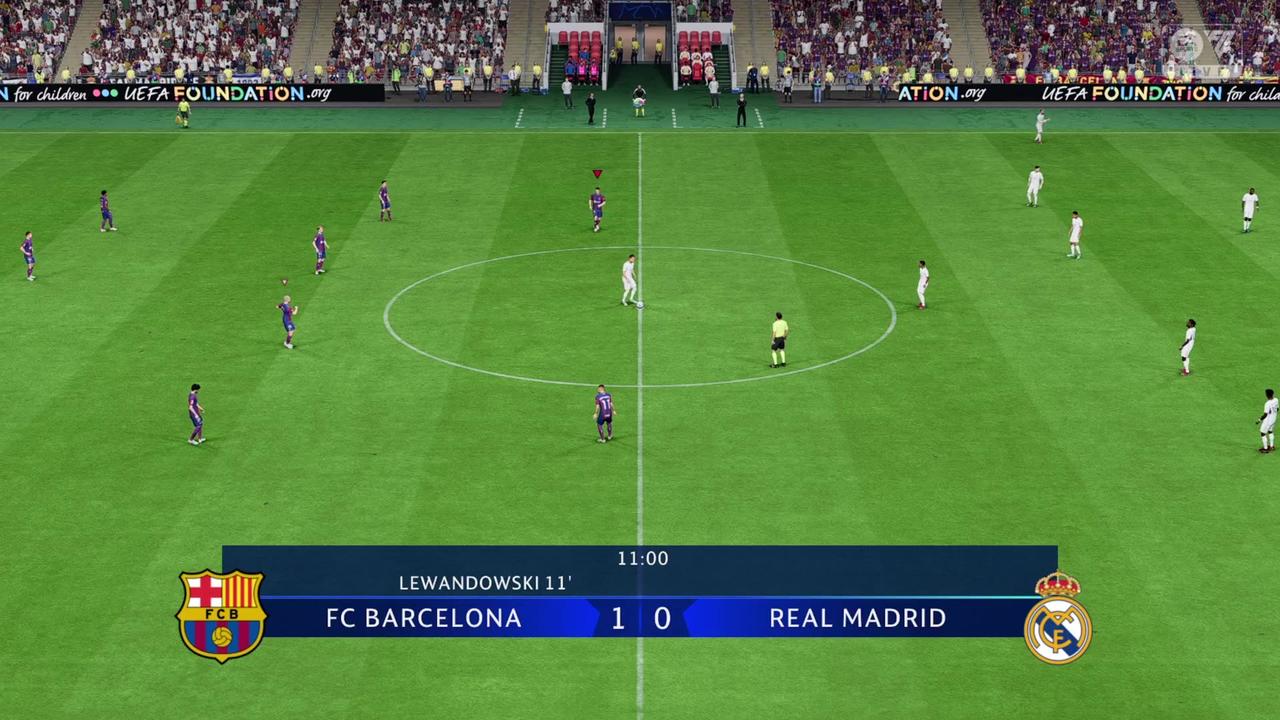 FC 24 - Barcelona vs Real Madrid | UCL Final Match Gameplay
