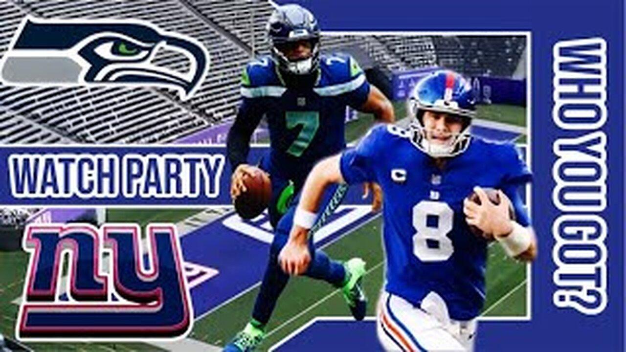 Seattle Seahawks vs NY Giants Live Watch Party Stream:  MNF