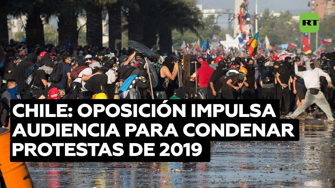 La oposición chilena promueve una polémica votación para condenar estallido social del 2019