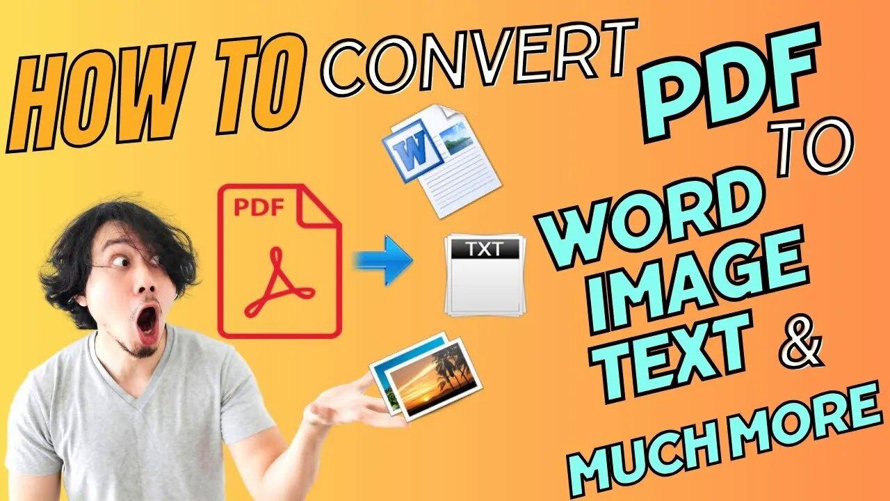 how-to-convert-pdf-to-word-best-free-pdf-one-news-page-video