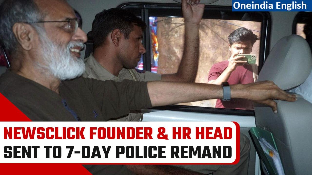 NewsClick Editor-in-Chief Prabir Purkayastha & HR head sent to 7-day police custody | Oneindia News