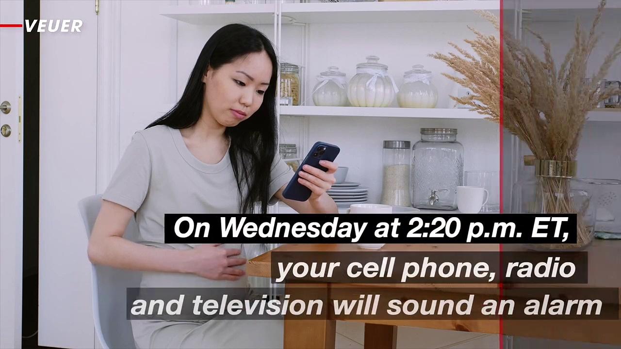 Why Your Phone Will Sound an Alarm on Wednesday