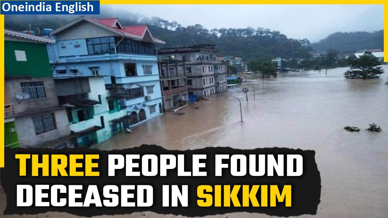Sikkim cloudburst: 43 missing, while 3 found dead; PM Modi speaks to Sikkim CM | Oneindia News