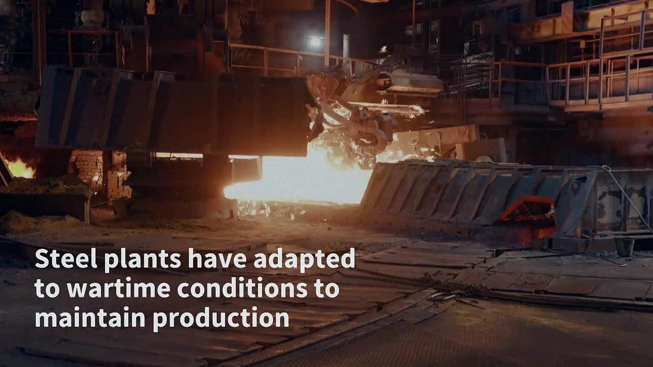 Ukraine's crucial steel industry fights to survive