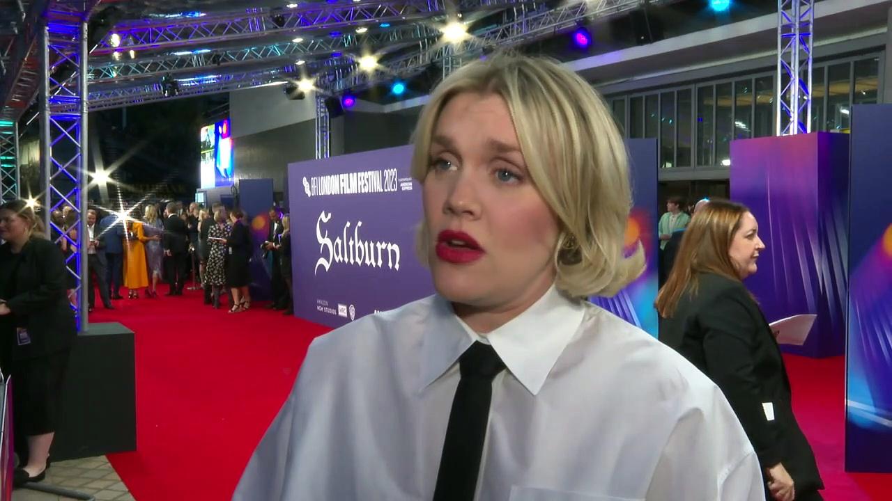 Emerald Fennell premieres Saltburn at the London Film Festival