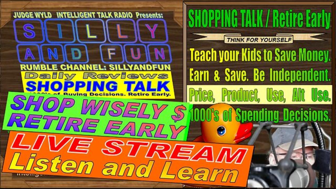 Live Stream Humorous Smart Shopping Advice for Wednesday 10 04 2023 Best Item vs Price Daily Big 5
