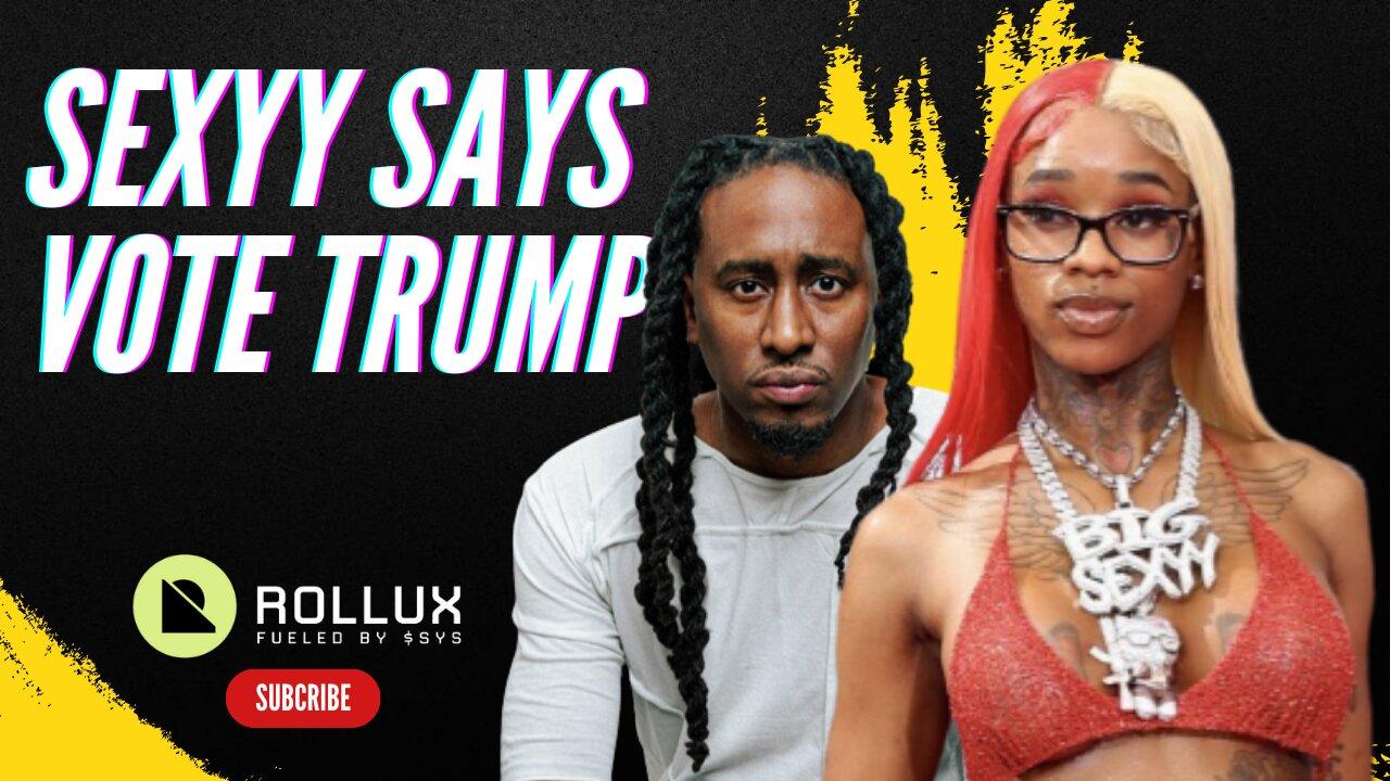 Sexyy Redd Endorses Trump, Emergency Broadcast Test, Republican Stablecoin Bill  - Grift Report