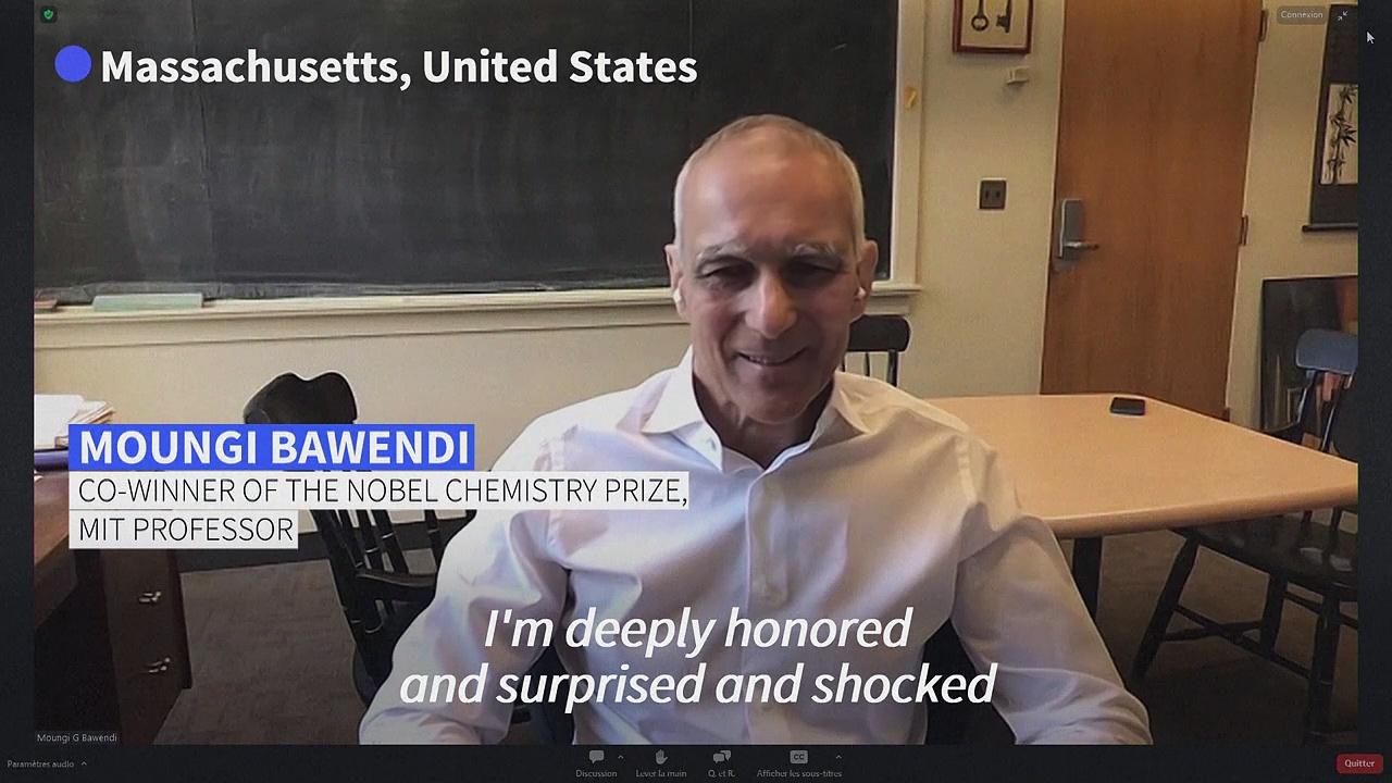 MIT professor speaks after winning Nobel chemistry prize