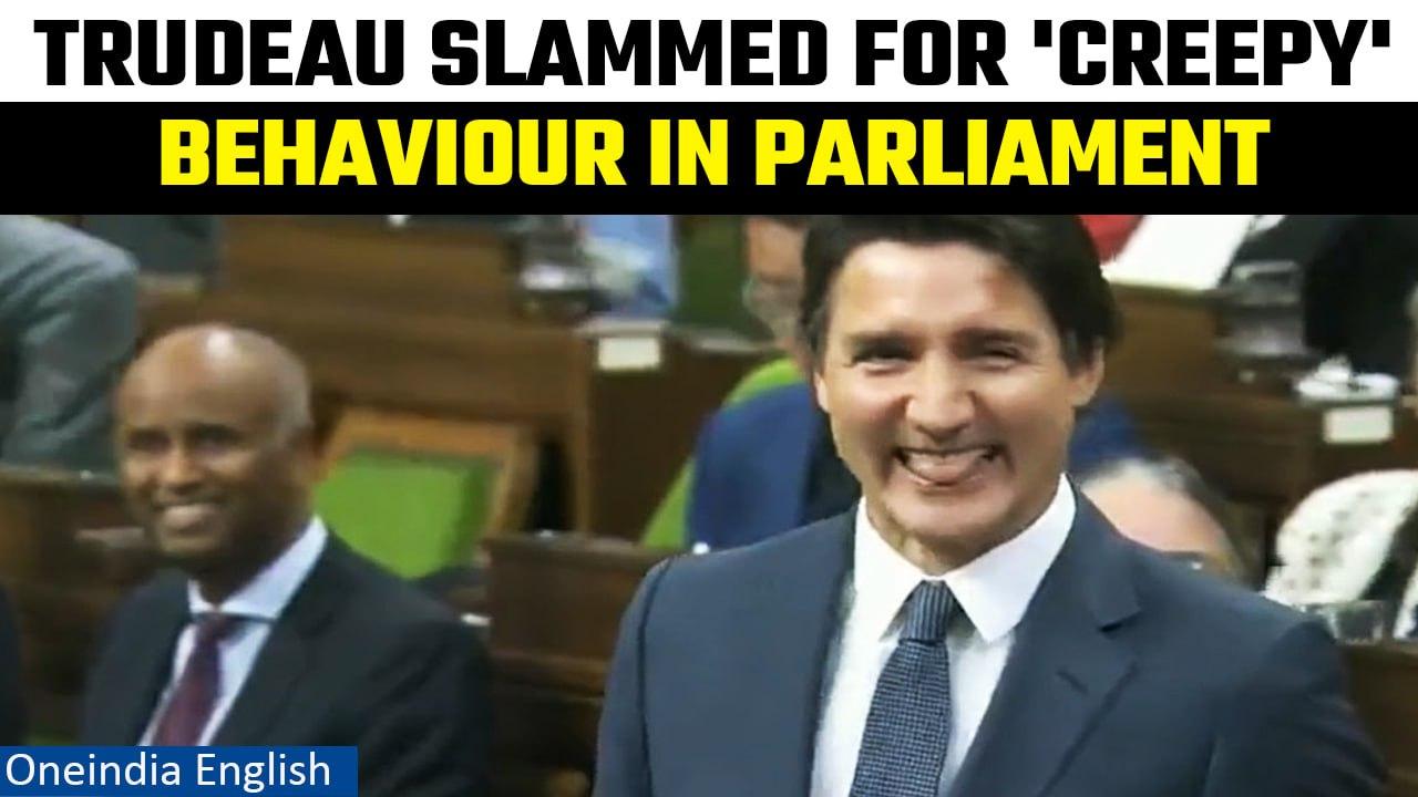 Justin Trudeau draws flak for winking at new Speaker in Canadian parliament | Oneindia News