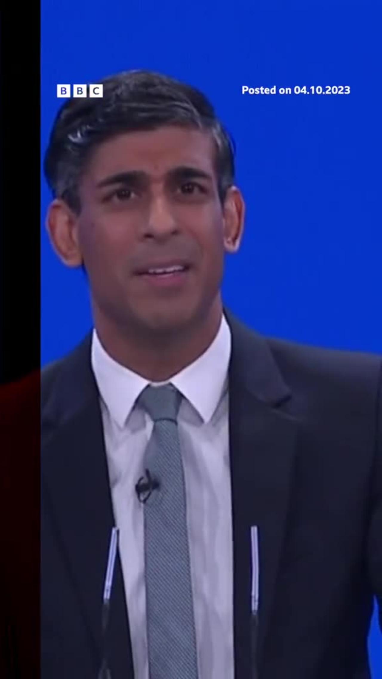 British Prime Minister Rishi Sunak makes his opinions about transgenderism known