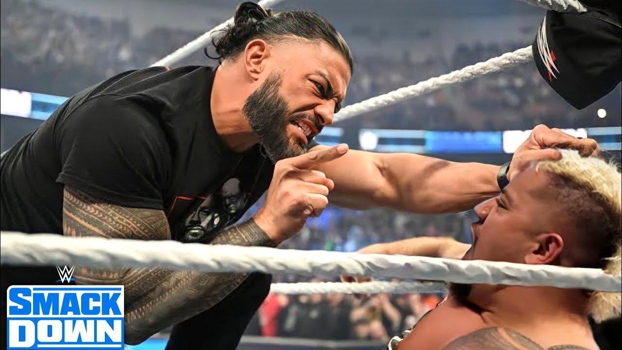 Roman Reigns Attack Solo Sikoa At SmackDown | WWE SmackDown Highlights And Results Today.