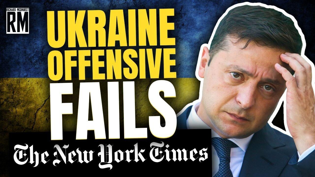 Media Admits Ukraine Offensive a Massive Failure, Shocking Attack on $yria, and More