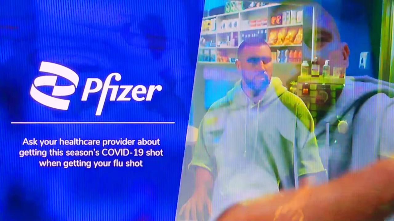 Travis Kelce Pfizer Commercial