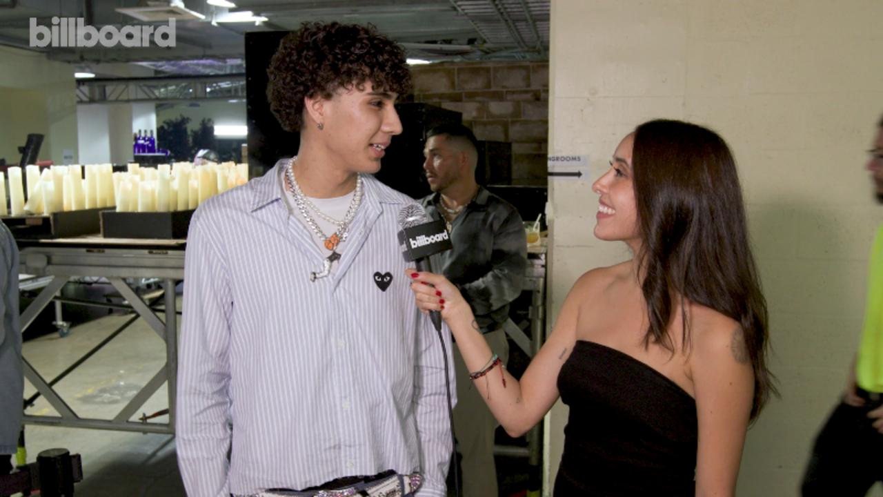 DannyLux on The Reaction to His Album 'DLUX' & Friendship with Eslabon Armado | Billboard Latin Music Awards 2023
