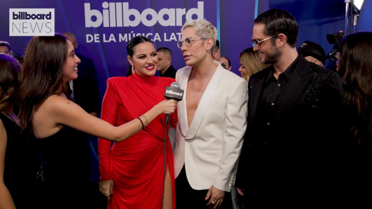 Maite Perroni, Christian Chávez & Christopher von Uckermann of RBD Talk About Their Track 'Cerquita De Ti,' Being on Tour & Mor