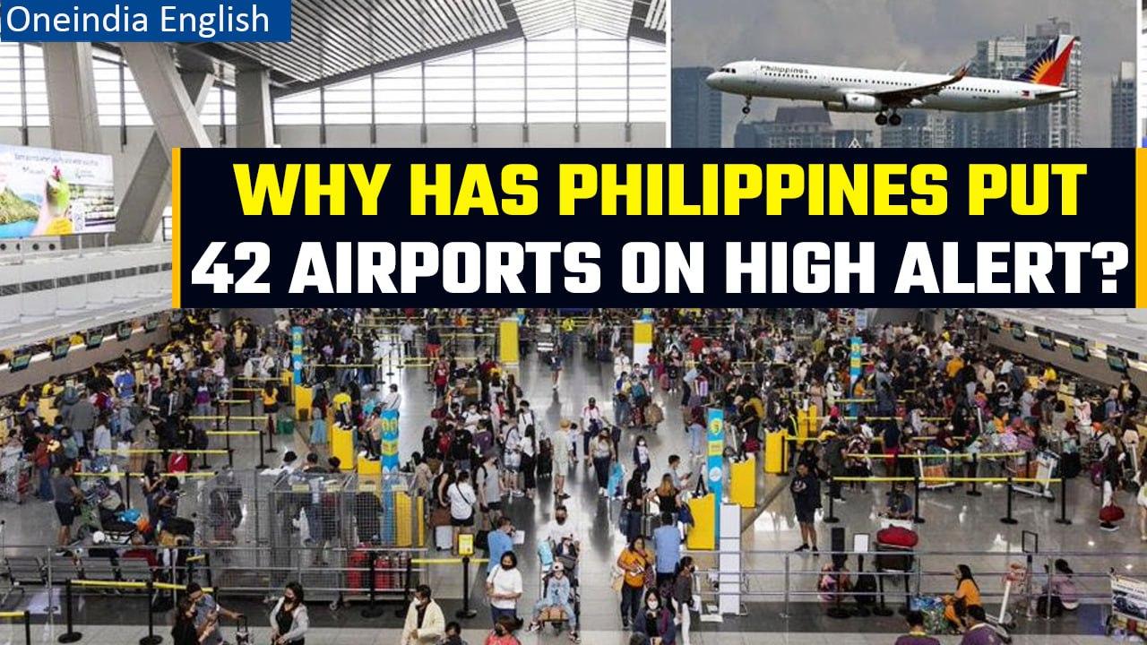Philippines puts 42 airports on high alert after bomb threats by anonymous mail | Oneindia News