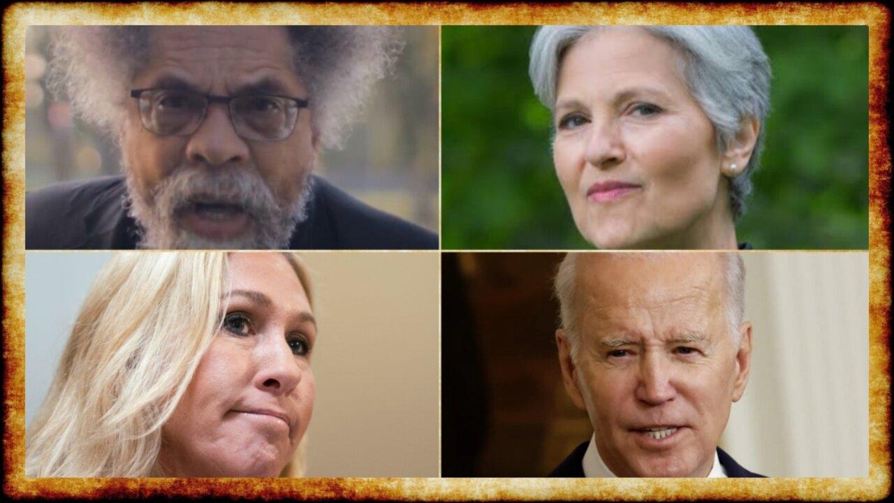 Cornel West DITCHES Green Party, CODEPINK Disavows Marjorie Taylor Greene, Biden Builds a Wall