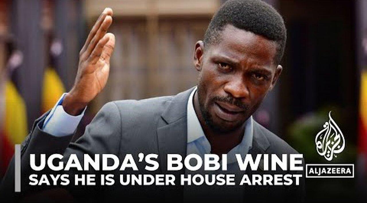 Uganda party says leader Bobi Wine detained; police say escorted him home