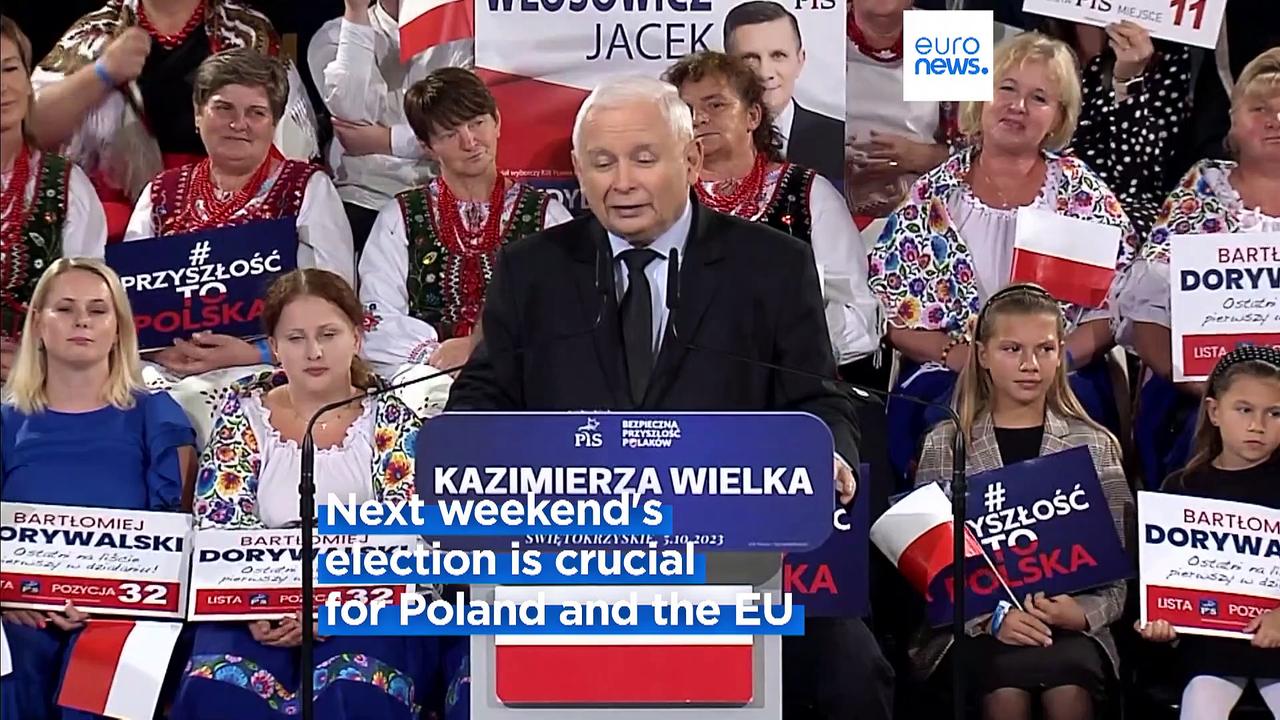 Jarosław Kaczyński pulls out of main TV debate before Polish election