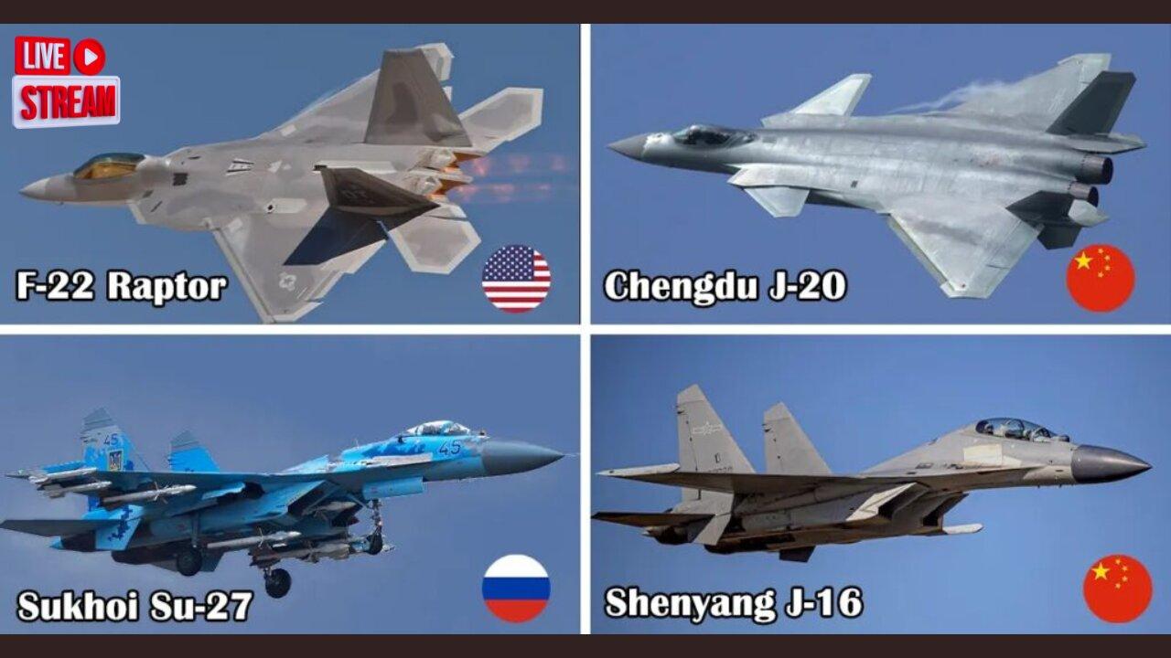 Live Now: Top 7 Powerful FIGHTER JETS of the US Military !! Tending Good News
