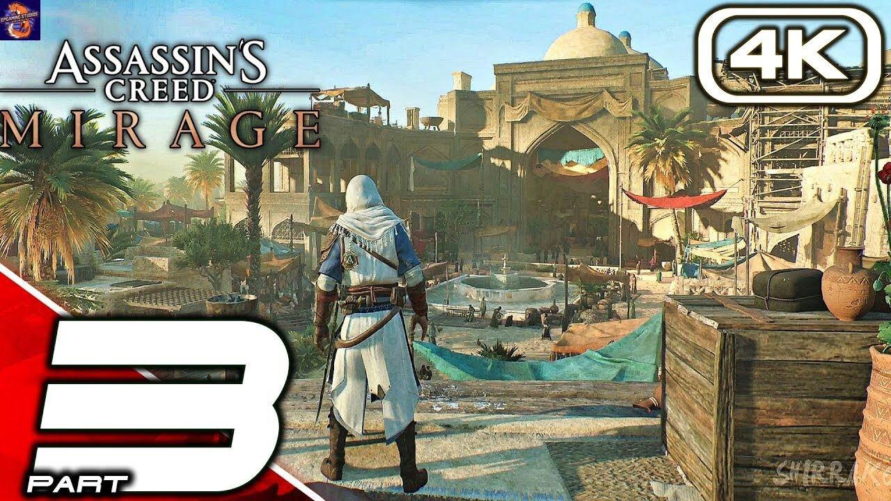 Stealth and Style: Assassin's Creed Mirage PS5 Walkthrough Gameplay Part 3 -s (Full Game)