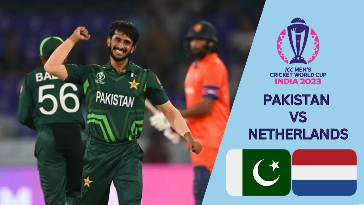 ICC Men's Cricket World Cup 2023 - Thrilling Showdown - Pakistan vs. Netherlands Full Highlights |