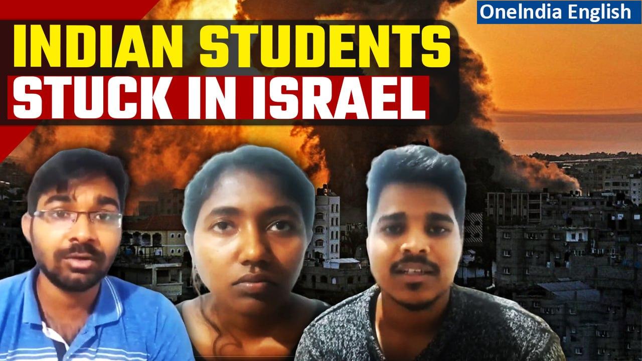 Situation in Israel 'Very Intense & Scary' Indian Students share experiences | OneIndia News