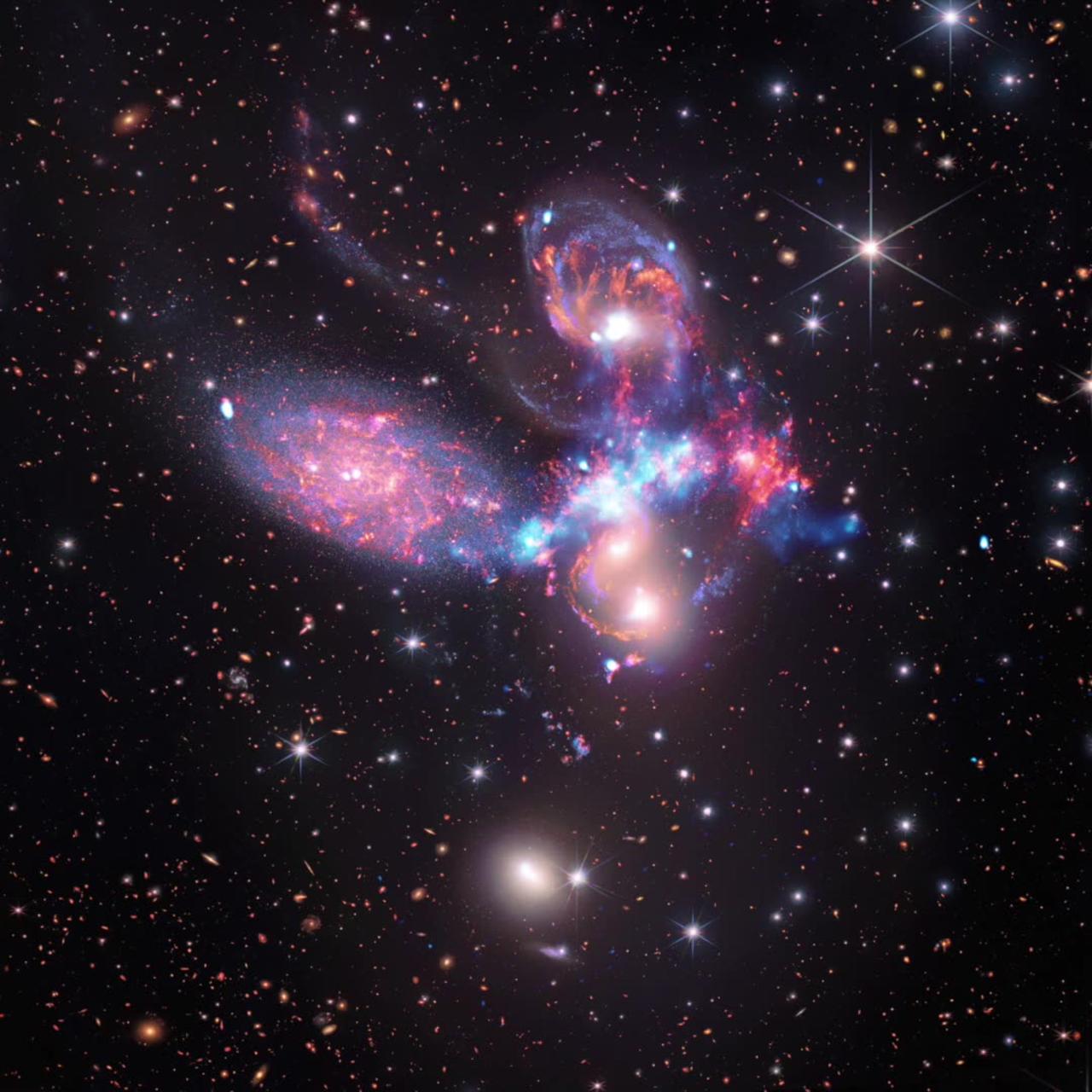 Stephan's Quintet Sonification from Chandra X-Ray Observatory, NASA Telescopes