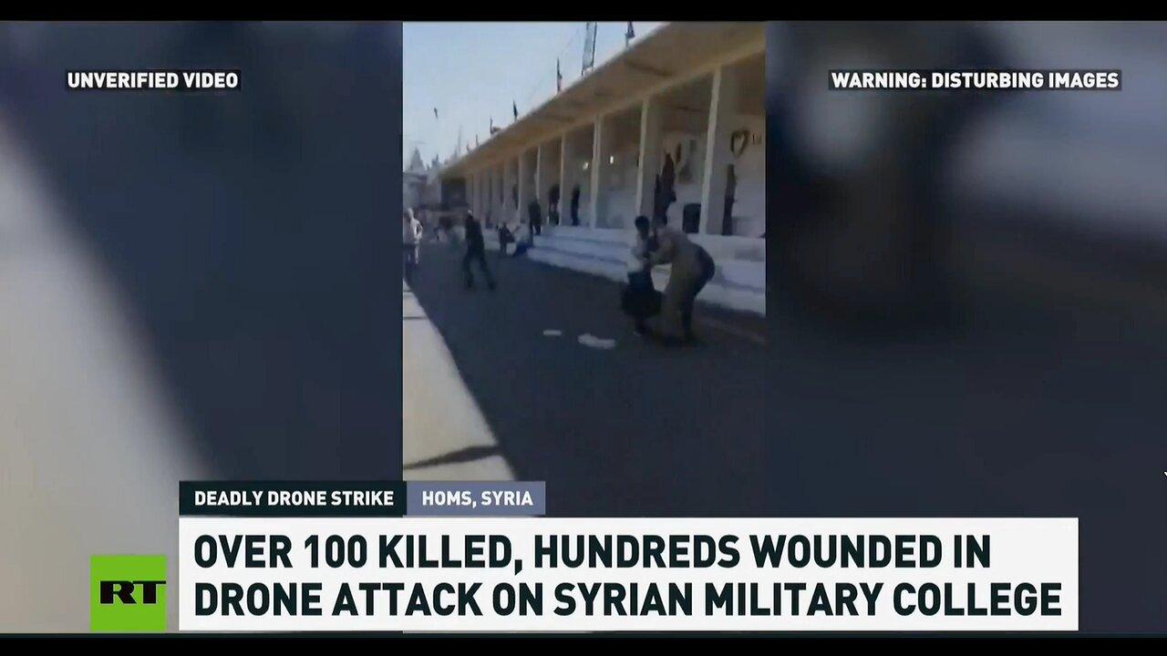Media Blackout Scores of Syrians Killed by Drone Strike in Homs