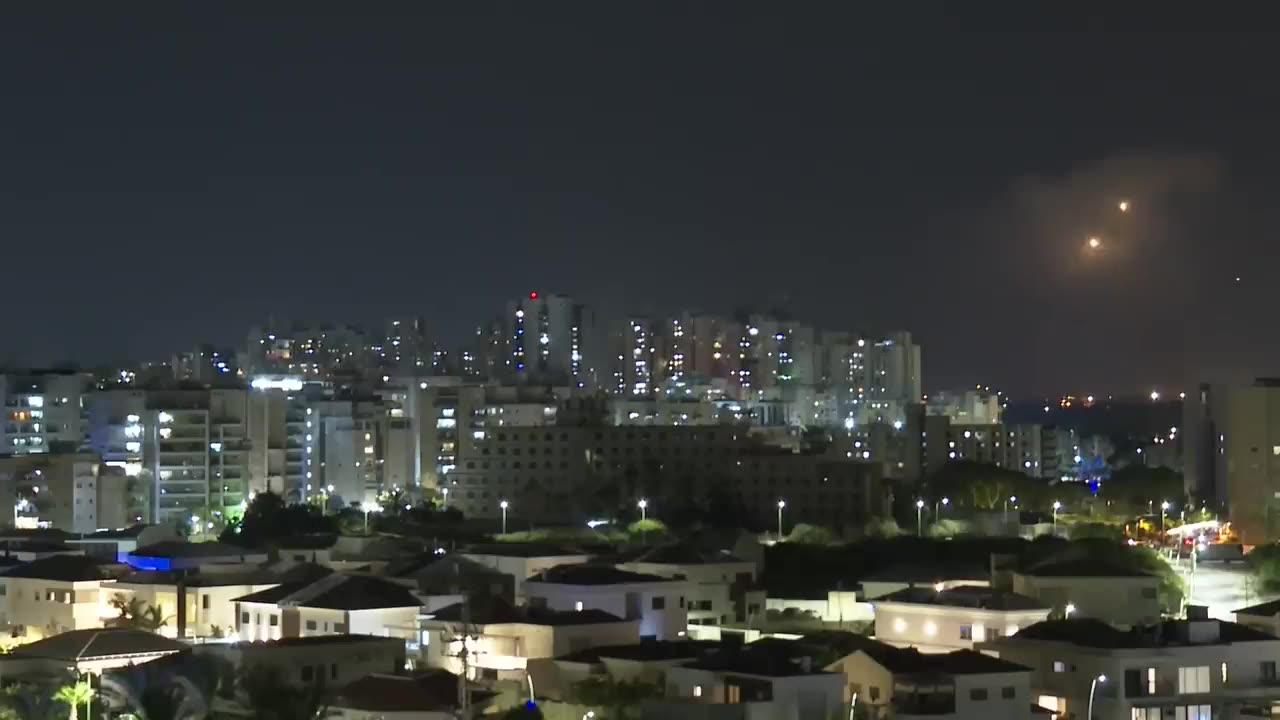 🚀 Ashkelon View | Gaza Rockets Target Central Israel | RCF