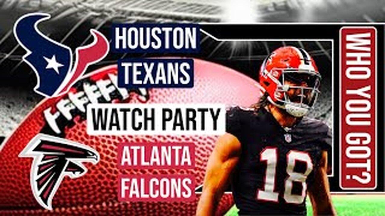 Houston Texans vs Atlanta Falcons | GAME 5 Live Stream Watch Party | NFL 2023 Season