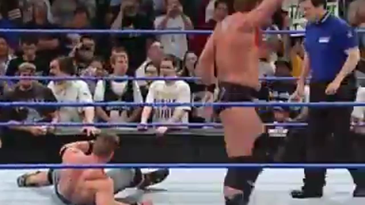 John Cena vs JBL bold match in wwf 21 WrestleMania