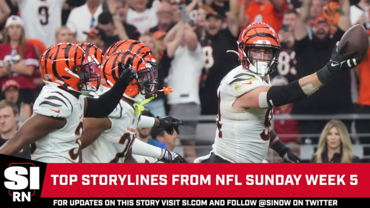 Top Storylines NFL Sunday Week 5