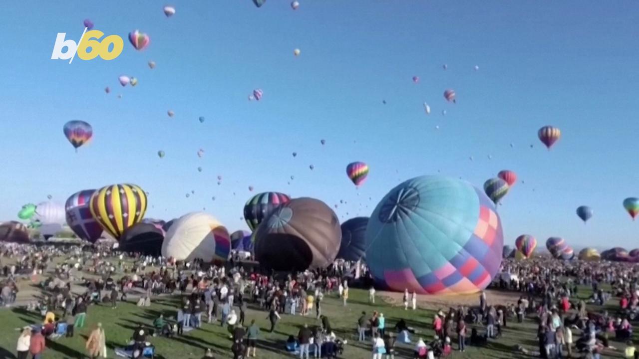 Hot Air Balloon Festival in Albuquerque is a Sight to Behold
