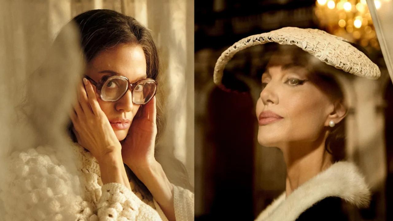 'Maria' First Look: Angelina Jolie Unveiled as Iconic Opera Singer Maria Callas | THR News Video