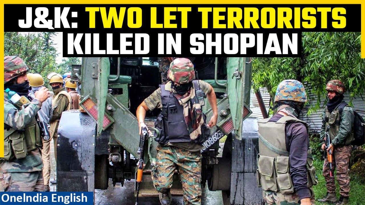 J&K: 2 LeT terrorists killed in Shopian, one of whom behind Kashmiri Pandit’s death | Oneindia News