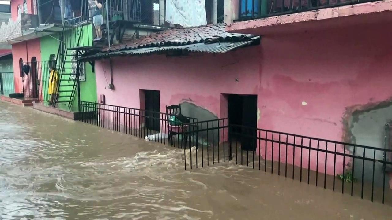 Tropical Storm Max causes flooding on Mexico's Pacific coast