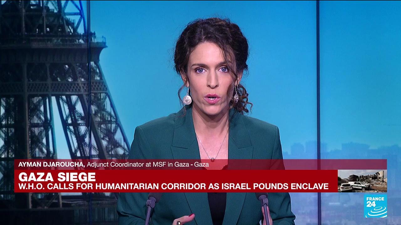 Gaza siege: Doctors Without Borders' coordinator in Gaza talks to FRANCE 24