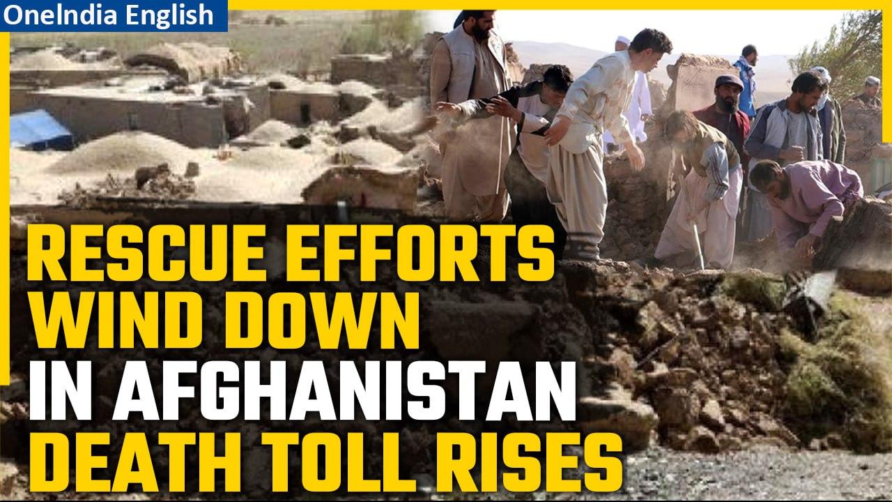 Afghanistan Earthquake: Rescue efforts wind down in Afghanistan, death toll climbs | Oneindia