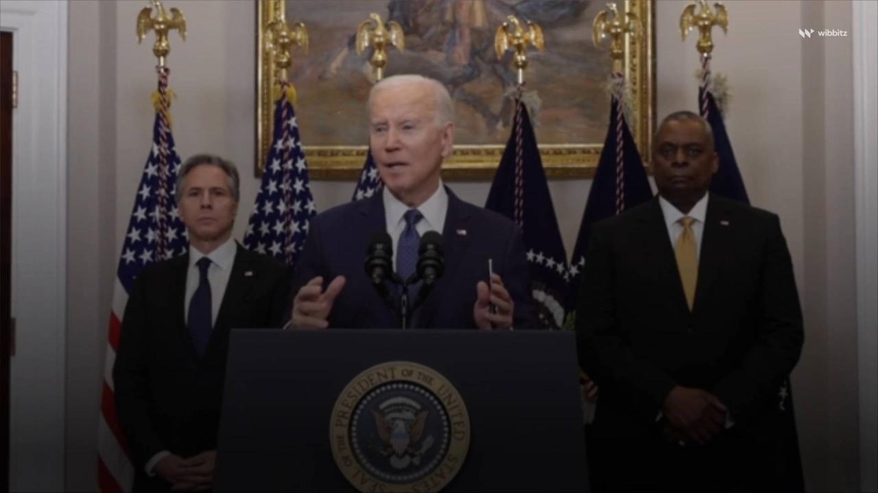 Biden Vows Support for Israel Amid ‘Vicious Attacks’