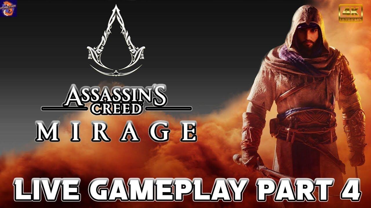 ASSASSIN'S CREED MIRAGE PS5 Walkthrough Gameplay Part 4