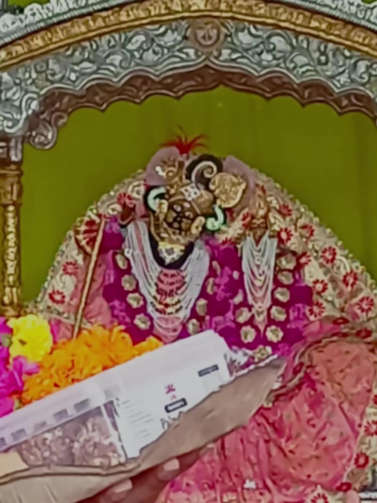 Live Radha Rani Temple Barsana Ladli Ji Maharaj India