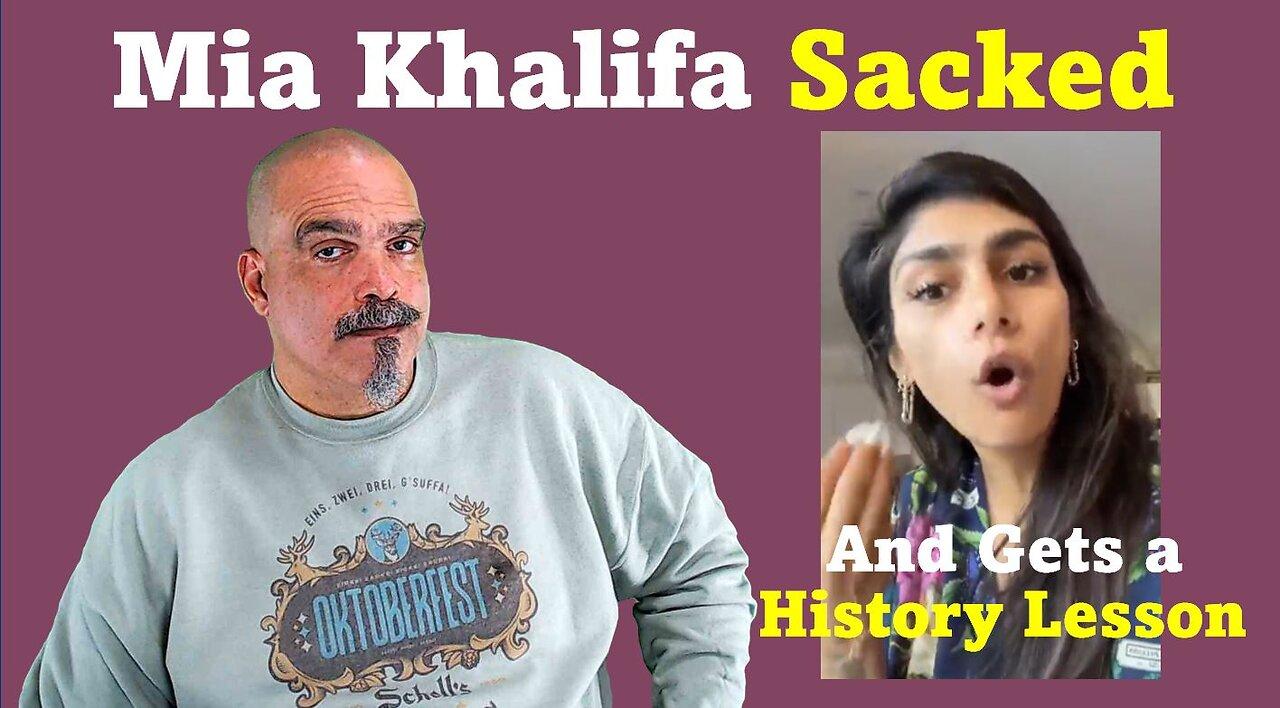 The Morning Knight LIVE! No. 1139- Mia Khalifa Sacked and Gets a History Lesson