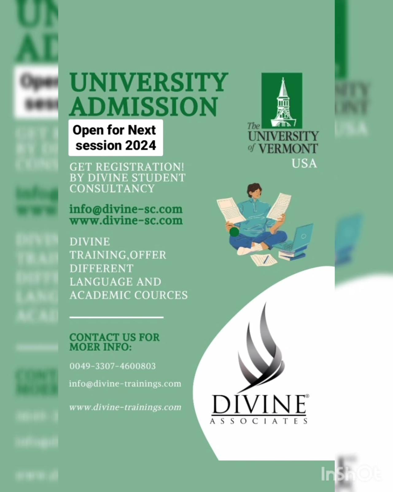University of Vermont USA Admission Open 2024