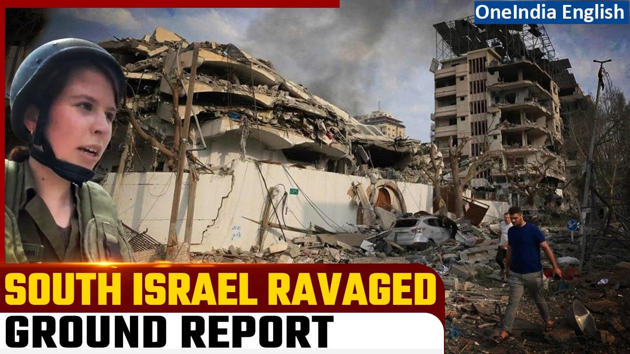 WATCH: IDF footage from the scene of the massacre in southern Israel | Oneindia News