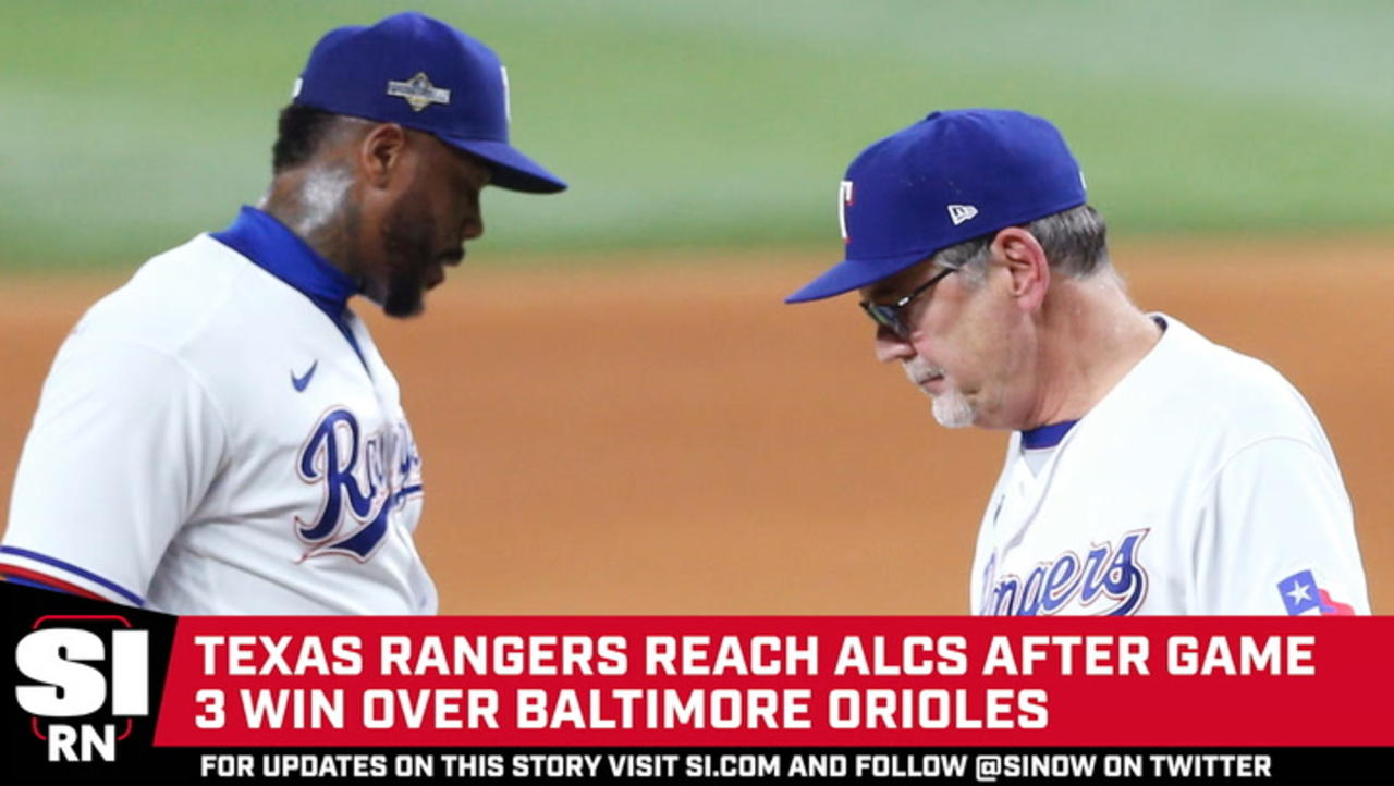 Rangers Reach ALCS After Defeating Orioles