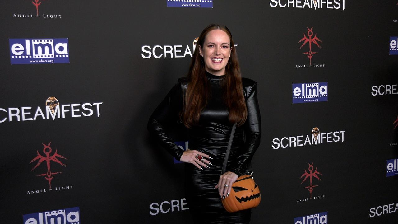 Sarah Nicklin 2023 Screamfest LA's 'Divinity' Opening Night Premiere Red Carpet Arrivals