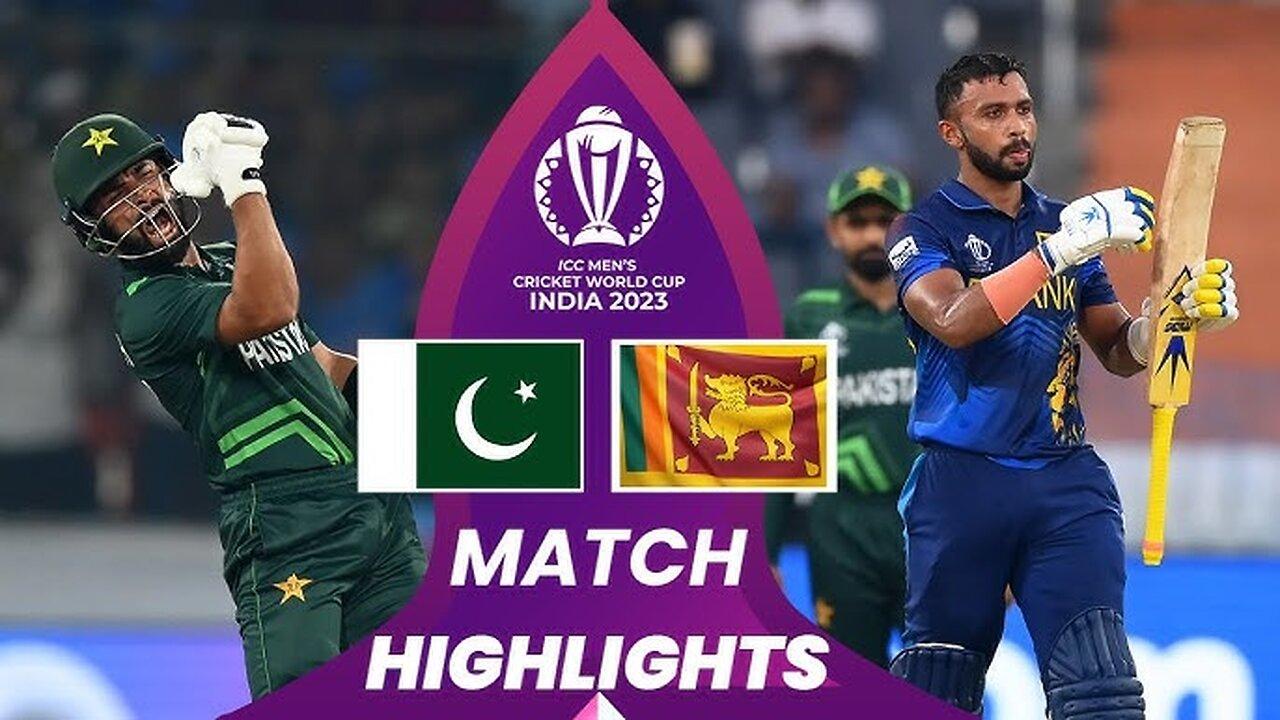 Pakistan vs Sri Lanka Highlights | ICC World Cup 2023 Match 8 - PAK vs SL