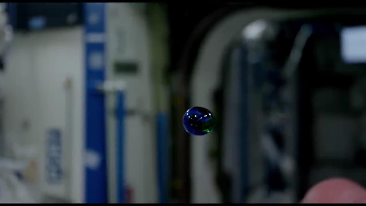 4K Video of Colorful Liquid in Space , NASA 4k